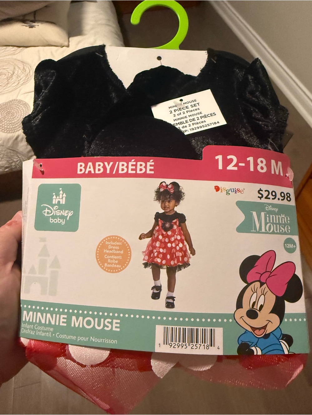 Costume Disney Minnie Mouse (12-18M)